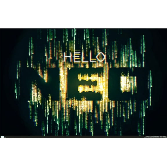 The Matrix: Resurrections - Hello Neo Wall Poster, 22.375" x 34"