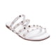 thumbnail image 4 of Sandalias Zoe color blanco con estoperol hexagonal 24.5 Dorothy Gaynor Sandalias Zoe color blanco con estoperol hexagonal 24.5, 4 of 6