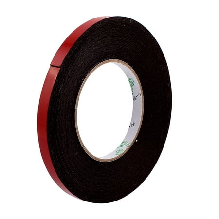 10mmx1mm Double Sided Sponge Tape Adhesive Sticker Foam Glue Strip Sealing 33Ft