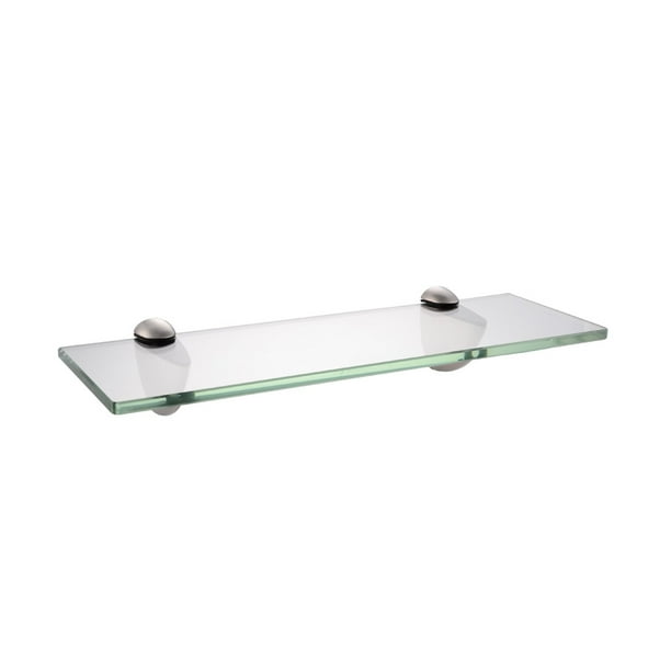 KES 14Inch Bathroom Tempered Glass Shelf 8MMThick Wall Mount