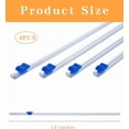 thumbnail image 4 of Plastic Wrap Cutter - 4 Sticks Self-Adhesive Fit 12" Roll Slide Cutter for Foil,, 4 of 5