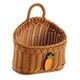 thumbnail image 1 of Cesta de almacenamiento decorativa organizadora de pared cesta de frutas colgante para marrón, 1 of 9