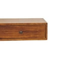 thumbnail image 5 of Lesuto Lunar 2 Drawer Chestnut Wall Mounted Console - Contemporary Style, Wood, 1 Drawers, 5 of 10