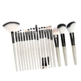 thumbnail image 1 of HILABEE 18-piece cosmetic brush set for Foundation Powder Concealer -Black, 1 of 7