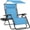Light Blue, variant on Best Choice Products 30" Extra Wide Folding Zero Gravity Patio Lounge Chair w/Adjustable Canopy Shade - Beige