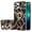 Black, variant on SaniMore for Apple iPhone 14 Pro Max Case 6.7-inch, Shockproof TPU Fashion Marble Pattern Cover for iPhone 14 Pro Max Women Men with Ring Kickstand Holder Clear Bumper Protection Cover, Crown