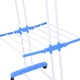 thumbnail image 5 of Soportes multifuncionales para secadora de ropa de 4 niveles con secadora de ropa de metal de dos alas, 5 of 8