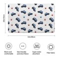 thumbnail image 3 of Police and Light White Pattern Non Slip Microfiber Bathroom Rugs, Soft Rubber Backing Bath Mats for Bathroom Floor Tub and Shower,20"x32", 3 of 5