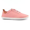 thumbnail image 1 of Lunar Womens St Ives Leather Plimsolls, 1 of 3