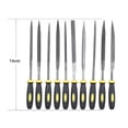 thumbnail image 2 of Labymos 10pcs Guitar Fret Nut Saddle Slot Pickguard Grinding Maintenance File Group Set Luthier Repair Tool 14cm, 2 of 8