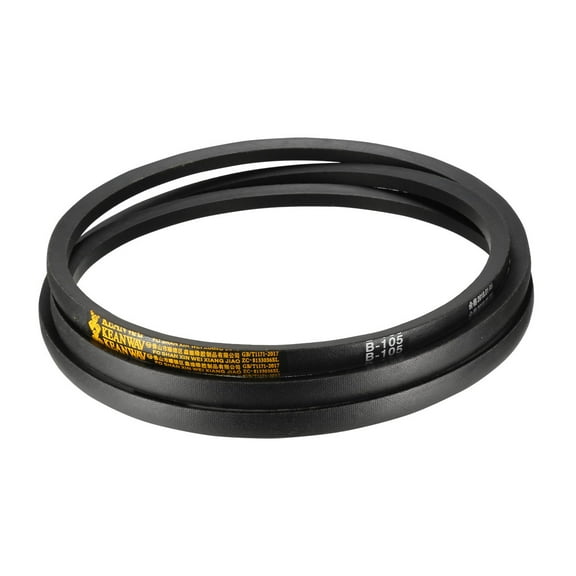 Uxcell B105 Drive V Belt Girth 105-inch Industrial Power Rubber Transmission Belt
