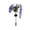 Purple, variant on 6 Heads Solar Sunflower Garden Lights Outdoor Waterproof Simulation Flower Stake Lamp with LED Stem Lighting for Pathway Yard Lawn and Patio Landscape Decor