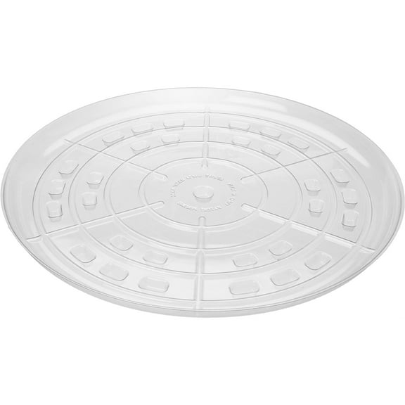 Down Under Plant Caddie 52140 21" Clear Saucer