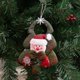 thumbnail image 5 of Adornos Colgantes YONGSHENG para Árbol de Navidad 4 Unidades Muñeco de Nieve Papá Noel, 5 of 5