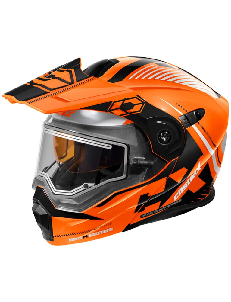 castle x cx950 focus electric modular snowmobile helmet