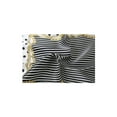 thumbnail image 3 of INSPIRE CHIC Women 100% Silk Floral Graphic Print Square Head Scarf Kerchief Neckerchief 21 Inches 21 5/8 x 21 5/8‘’ White Dots, 3 of 4