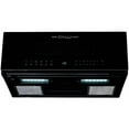 thumbnail image 4 of Unique Appliances 30' Classic Retro Over-The-Range Microwave, Midnight Black, 4 of 4