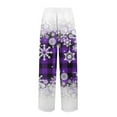 thumbnail image 6 of JGNGSHN Men's Christmas Pajamas Pants Soft Lightweight Pjs Bottoms Sleepwear Bottom Pants with Pocket Drawstring, 6 of 7