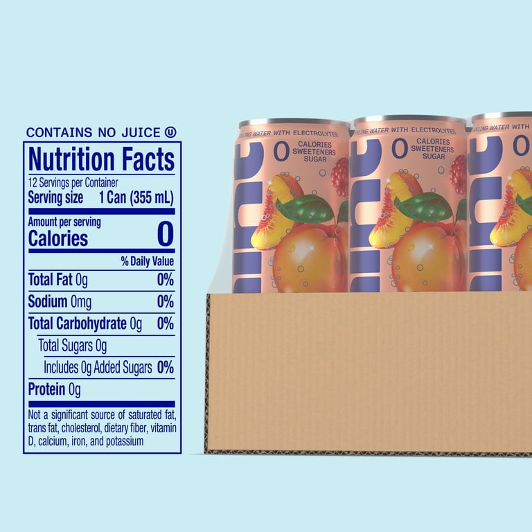 Hint Sparkling Water, Peach Raspberry, 12 fl oz, 12 Pack photo 8