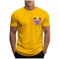 thumbnail image 2 of WAENQINLA Mens Shirts Fashion Casual Hawaiian Palm Tree Graphic Tees Round Neck Short Sleeve Summer Beach T-Shirt,M-3XL, 2 of 5