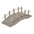 thumbnail image 6 of OFFIGAM Miniature Wooden Arch Bridge Dark Grey for Dollhouse Accessories, 1 Pack, 5.9 x 1.97 x 1.97 inches, 6 of 8