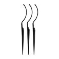 thumbnail image 1 of Bâton d'Exposition en Plastique Noir pour Faux Cils pour Femmes avec Courbe Réglable, Accessoire de Salon Durable, 3 Pcs, 1 of 8