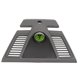 thumbnail image 1 of Kit De Cubierta De Reloj De Tablero, Embellecedor Envolvente De Pantalla De Reloj De Tablero 970 552 151 01 6W0 Con Reemplazo De Cronómetro Verde Para Panamera 2010‑2016(Platinum gray), 1 of 5