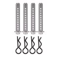 thumbnail image 3 of Body Post Holder, Wear Resistant Rust Proof Body Post Mounts Portable Lightweight With R Clips For Axial SCX10 1/10 RC Car, 3 of 8