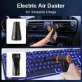 thumbnail image 4 of Plumero de Aire Comprimido, Potente Plumero de Aire Eléctrico de 300000 RPM, Plumero Sin Aire Enlatado, Reemplaza el Aire Comprimido, para Automóvil, Hogar, 4 of 7