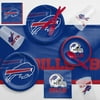 Buffalo Bills Game Day Party Supplies Kit for 8 Guests