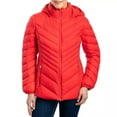 thumbnail image 2 of London Fog Women's Lightweight Packable Down Filled Full-Zip Jacket (Taupe, XXL), 2 of 4