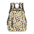 thumbnail image 3 of Balery Colorful Fruits Lightweight Backpack for Men and Women - Durable and Water-Resistant, Ideal for School, Work, Travel, and Everyday Use, 3 of 9