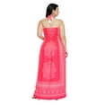 thumbnail image 7 of Oussum Women Long Tube Dress Sleeveless Summer Maxi Plus Size Dresses, Red, 7 of 7