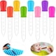 thumbnail image 1 of Paquete de 8 cuentagotas de silicona líquida transparente de 5 ml con boquilla para niños, 1 of 5