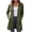 L0054 Army Green, variant on Women's Long Hooded Jacket with Zipper Opening Long Sleeve Solid Color Versatile Autumn Wear with Pockets