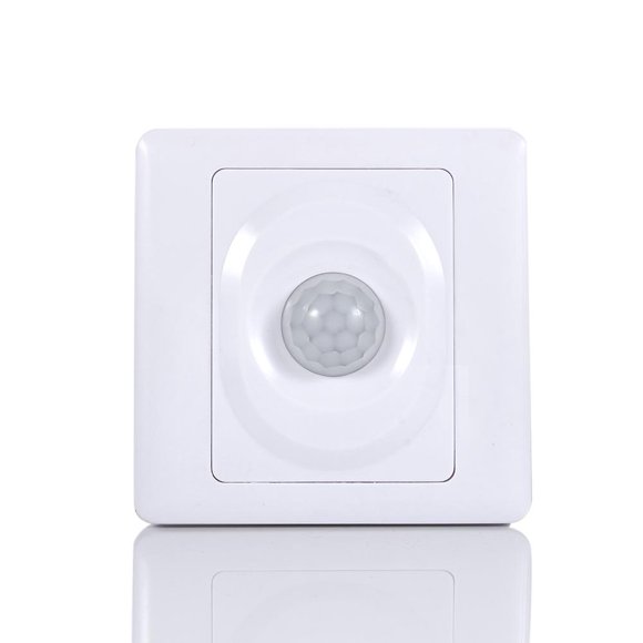 FAGINEY Adjustable Infrared IR Body Motion Sensor Switch Automatic Module Wall Mount Control Light,Body Motion Sensor Switch, PIR Motion Sensor Switch