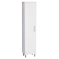 thumbnail image 5 of 70.90 in Tall White Broom Closet with Broom Hangers and Five Shelves | Fits Home Storage, Tidy Living Space, 5 of 7