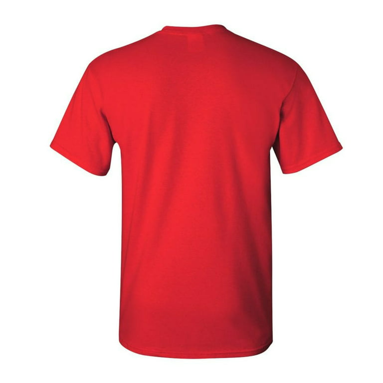 Gildan Men's Heavy Cotton Short Sleeve T-Shirt Red S - Walmart.com