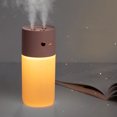 thumbnail image 2 of Cateissary Humidificador recargable continuo/intermitente 5V LED difusor de aire para dormitorio generador de niebla de bajo ruido nebulizador de viaje para Humidificadores blanco Cateissary HA061667-02B, 2 of 6