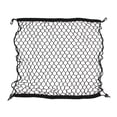 thumbnail image 1 of Coche Maletero Unique Bargains Nylon Equipaje Carga Soporte Red Elástico Almacenaje Negro 70cm X 70cm, 1 of 3