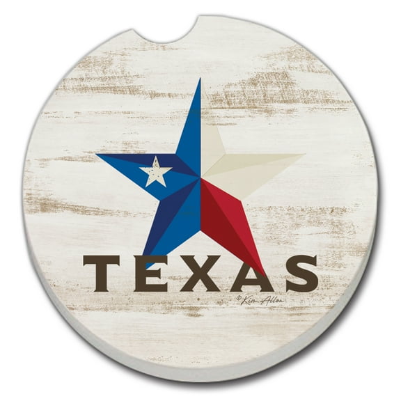Thirstystone "Texas Star" Single Stone Car Coaster