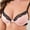 Pink, variant on Women's Lace-Panel Push-Up Bra Lace Trim Underwire Push Up Bra For Enhanced Support And All Day Comfort Pink 70B