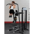 thumbnail image 2 of Body-Solid Pro-Select Weight Assist Chin-Up Dip Machine 210 lb. Weight Stack, 2 of 10
