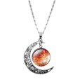 thumbnail image 2 of Fiudx Ofertas y liquidaciones Collar de pareja de San Valentín con colgante de piedra de estrella, 2 of 3