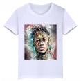 thumbnail image 3 of Camiseta de algodón blanca informal de verano con estampado de avatar de Neymar para niños y niñas, camiseta deportiva de manga corta, 3 of 5