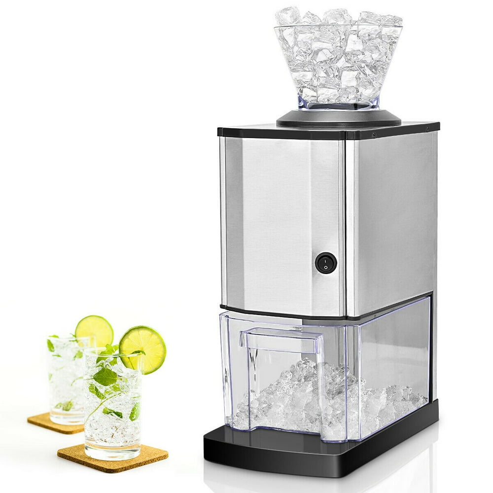 Costway Electric Stainless Steel Ice Crusher Maker Machine Professional