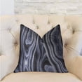 thumbnail image 2 of Plutus Swiss Marble Blue Luxury Throw Pillow - Doble cara 20 "x 36" King Plutus PBRA2217-2036-DP, 2 of 2