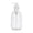 Clear-CL Home Decor, variant on JJV Plastic Shower Gel Hand Soap Dispenser Bottle for Bathroom Kitchen Toilet Reusable Refillable Pump for Liquid Soap Lotion Shampoo Conditioner Mouthwash 10.14 oz