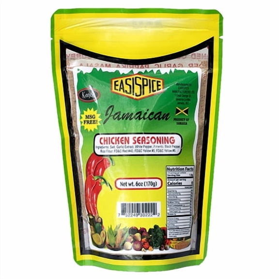 EasiSpice Chicken Seasoning 6 oz | Authentic Jamaican Flavor for Perfectly Seasoned Meals