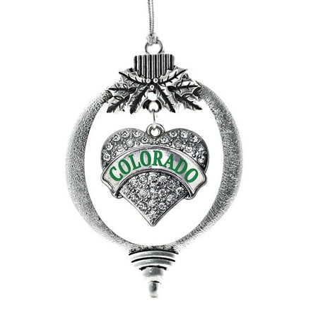 Colorado Heart - Colorado Pave Heart Holiday Ornament